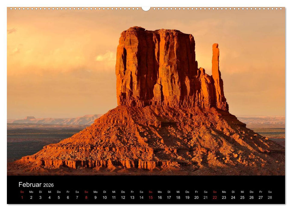 USA - Monument Valley (CALVENDO Wandkalender 2026)