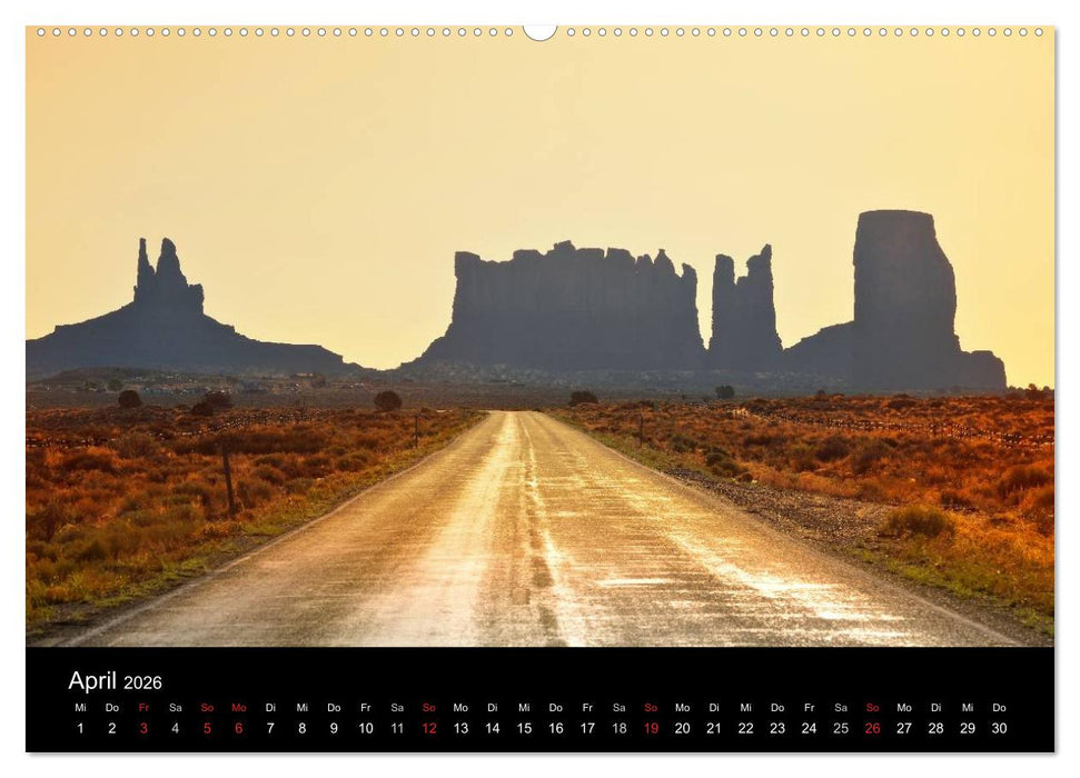 USA - Monument Valley (CALVENDO Wandkalender 2026)