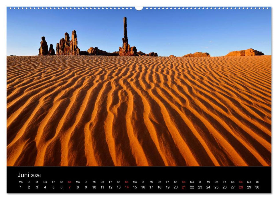 USA - Monument Valley (CALVENDO Wandkalender 2026)