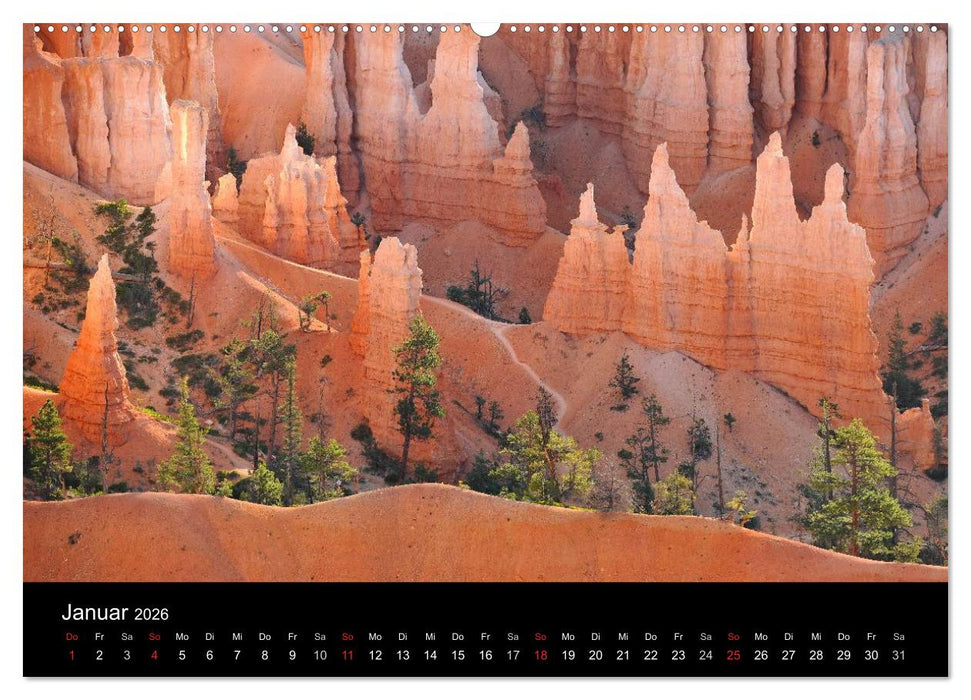 USA - Monumente der Schöpfung (CALVENDO Wandkalender 2026)