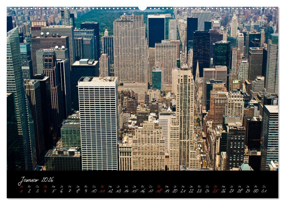 Ansichten einer Stadt: New York (CALVENDO Wandkalender 2026)