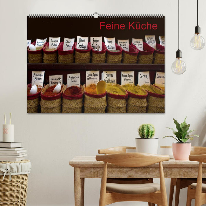 Feine Küche (CALVENDO Wandkalender 2026)