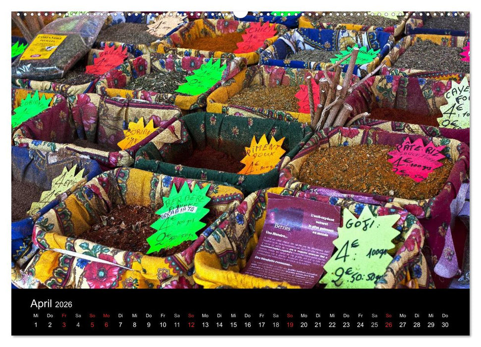 Feine Küche (CALVENDO Wandkalender 2026)