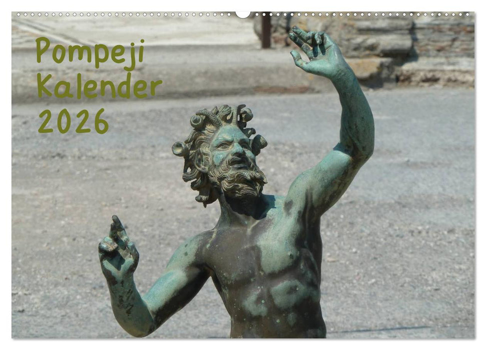 Pompeji-Kalender (CALVENDO Wandkalender 2026)