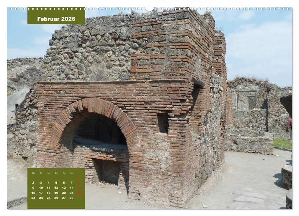 Pompeji-Kalender (CALVENDO Wandkalender 2026)