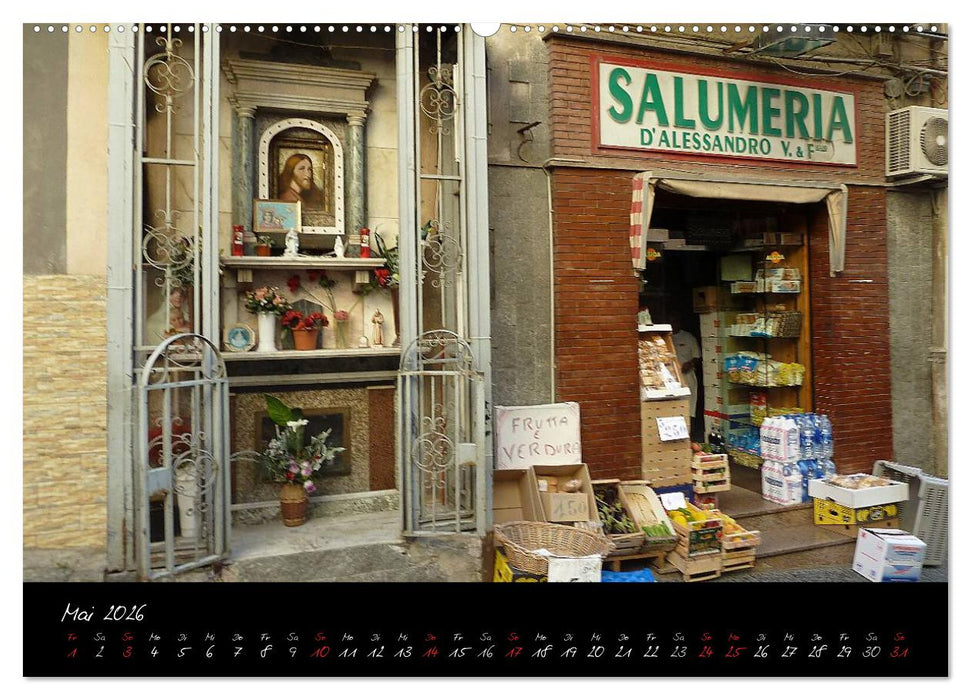 Neapel sehen und sterben (CALVENDO Wandkalender 2026)