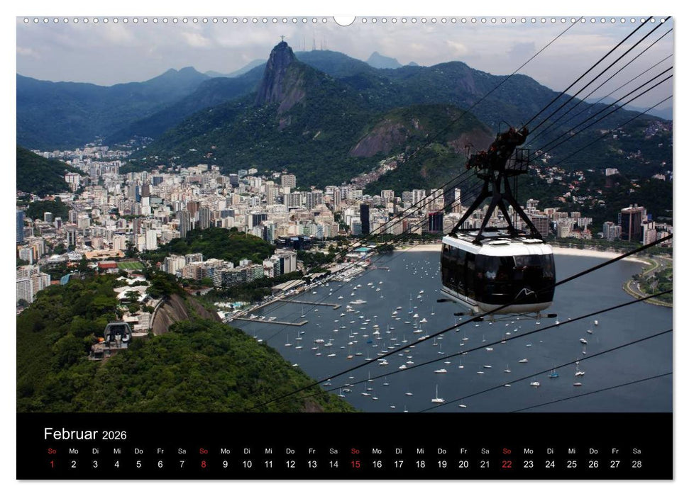 Südamerika (CALVENDO Wandkalender 2026)