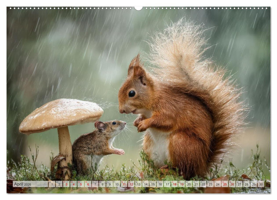 Hazelnuts Abenteuer (CALVENDO Wandkalender 2026)