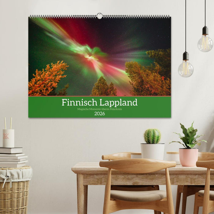 Finnisch Lappland (CALVENDO Wandkalender 2026)