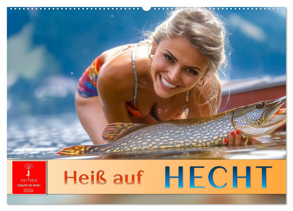 Heiß auf Hecht (CALVENDO Wandkalender 2026)