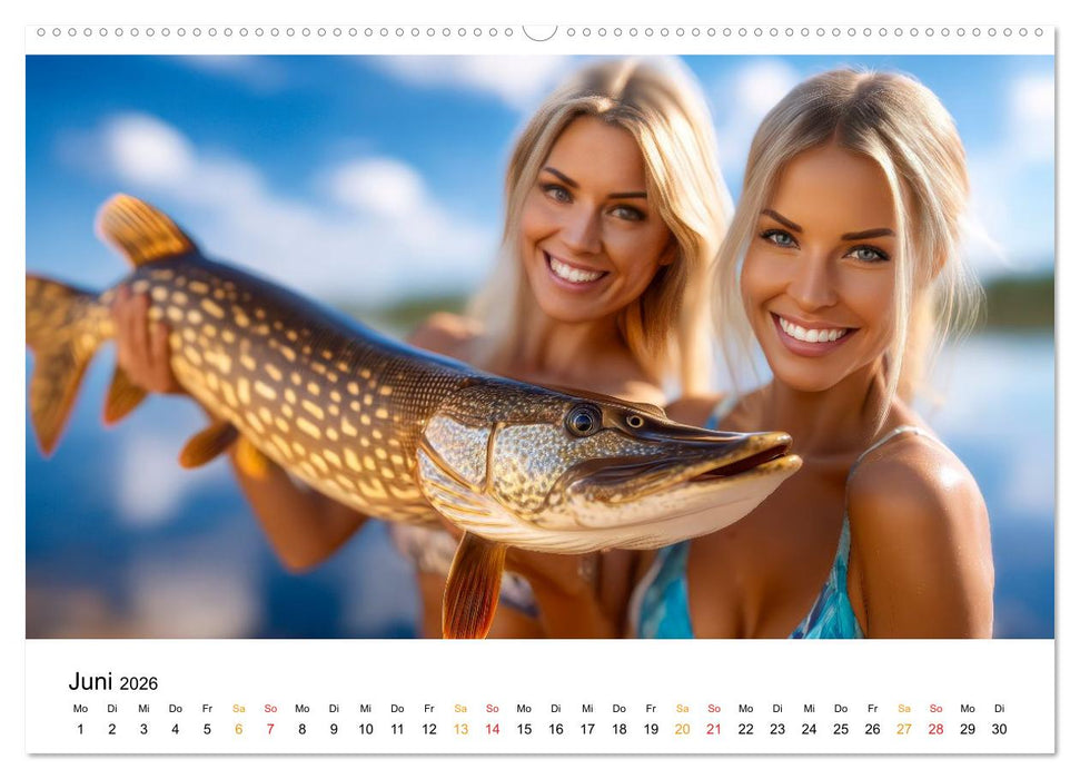 Heiß auf Hecht (CALVENDO Wandkalender 2026)