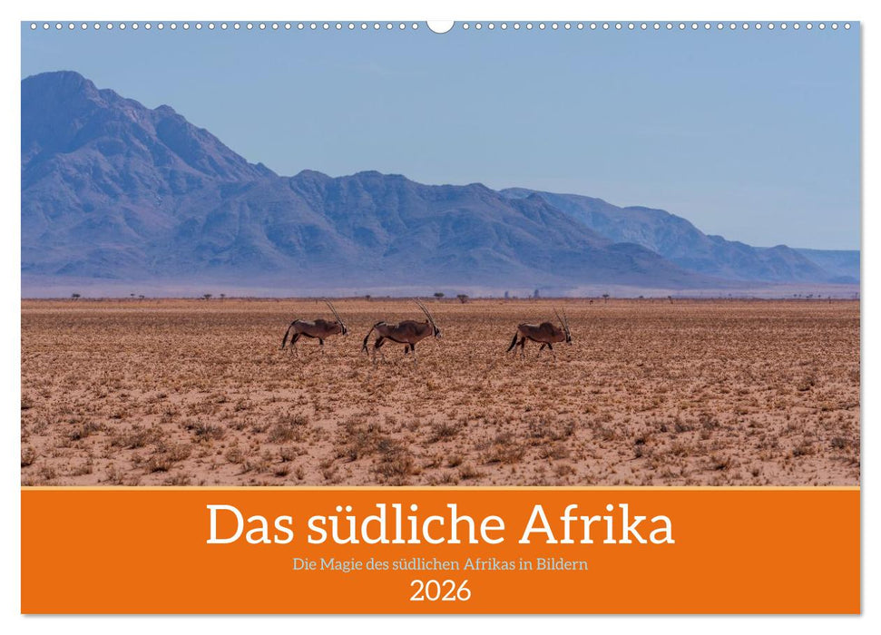 Das südliche Afrika 2026 (CALVENDO Wandkalender 2026)
