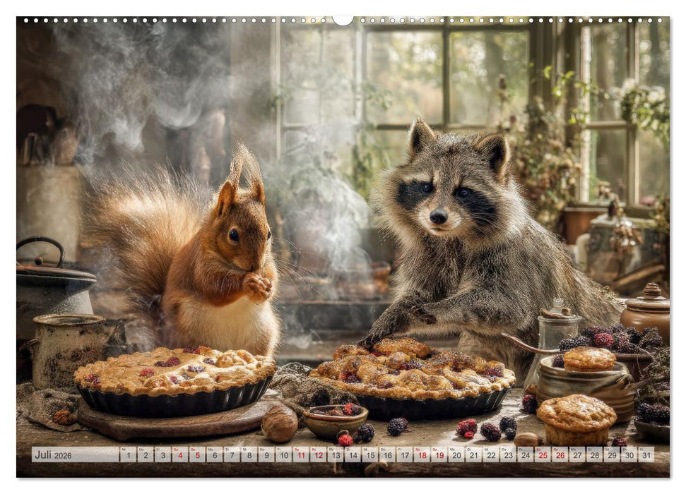 Hazelnuts Abenteuer (CALVENDO Premium Wandkalender 2026)