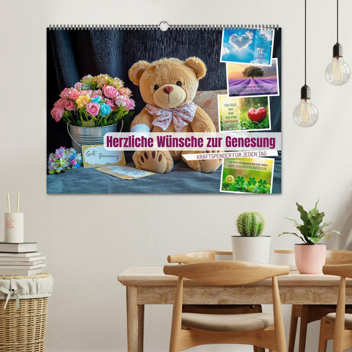 Herzliche Wünsche zur Genesung (CALVENDO Wandkalender 2026)