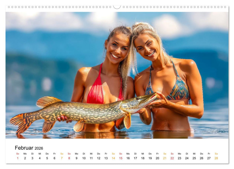 Heiß auf Hecht (CALVENDO Premium Wandkalender 2026)