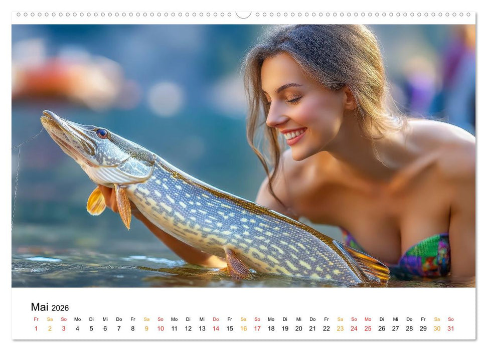 Heiß auf Hecht (CALVENDO Premium Wandkalender 2026)