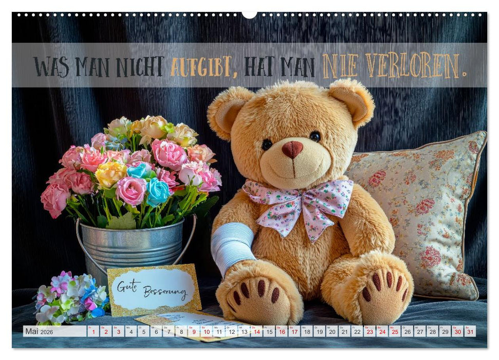 Herzliche Wünsche zur Genesung (CALVENDO Premium Wandkalender 2026)