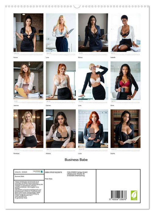 Business Babe (CALVENDO Premium Wandkalender 2026)
