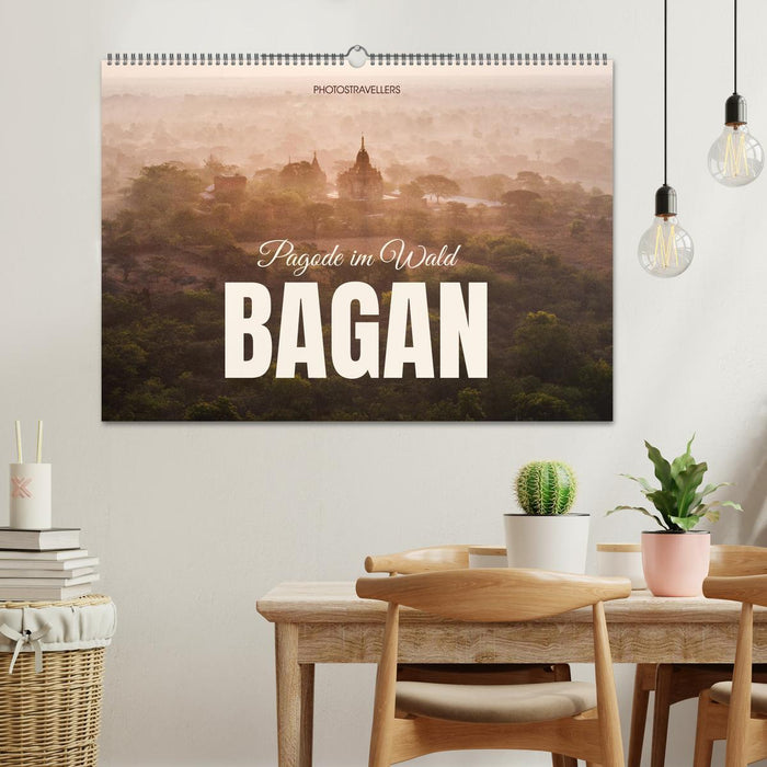 Bagan - Pagode im Wald (CALVENDO Wandkalender 2026)