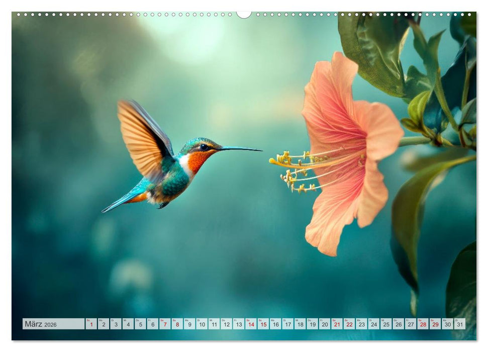 Wildes Leben im Regenwald (CALVENDO Premium Wandkalender 2026)