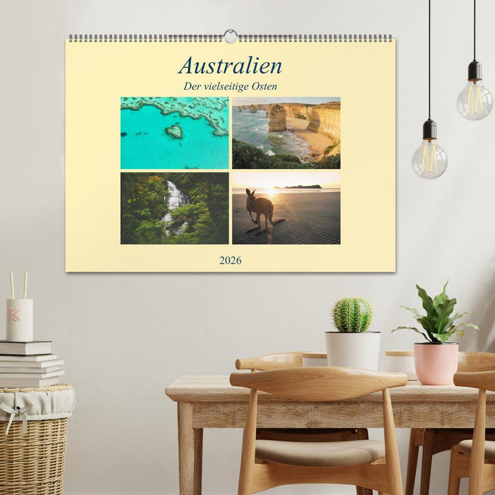 Australien - Der vielseitige Osten (CALVENDO Wandkalender 2026)