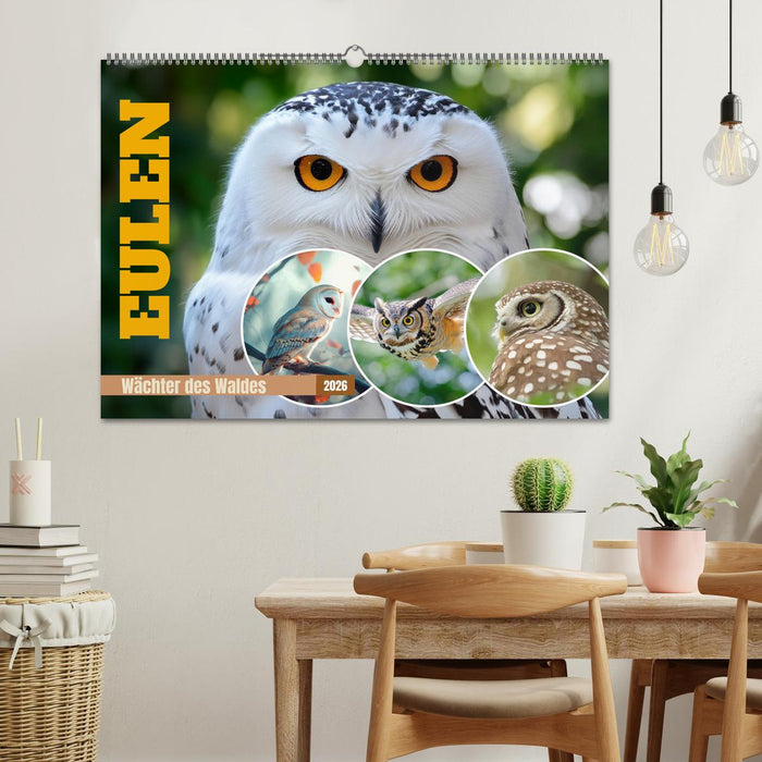 EULEN Wächter des Waldes (CALVENDO Wandkalender 2026)