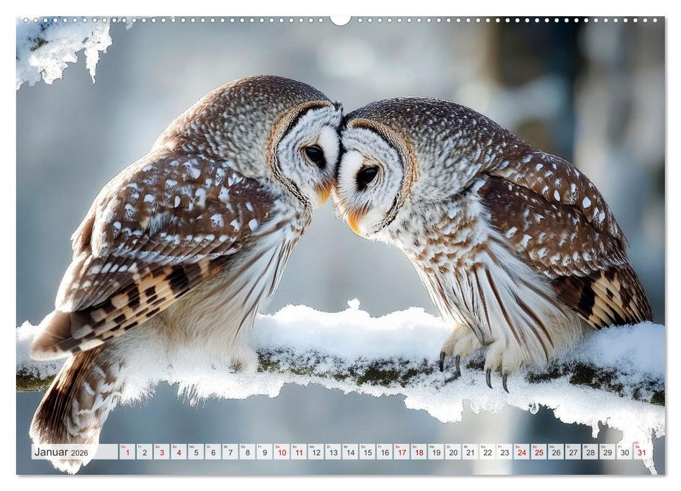 EULEN Wächter des Waldes (CALVENDO Wandkalender 2026)