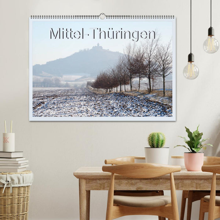 Mittel-Thüringen (CALVENDO Wandkalender 2026)