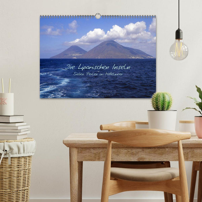 Die Liparischen Inseln (CALVENDO Wandkalender 2026)