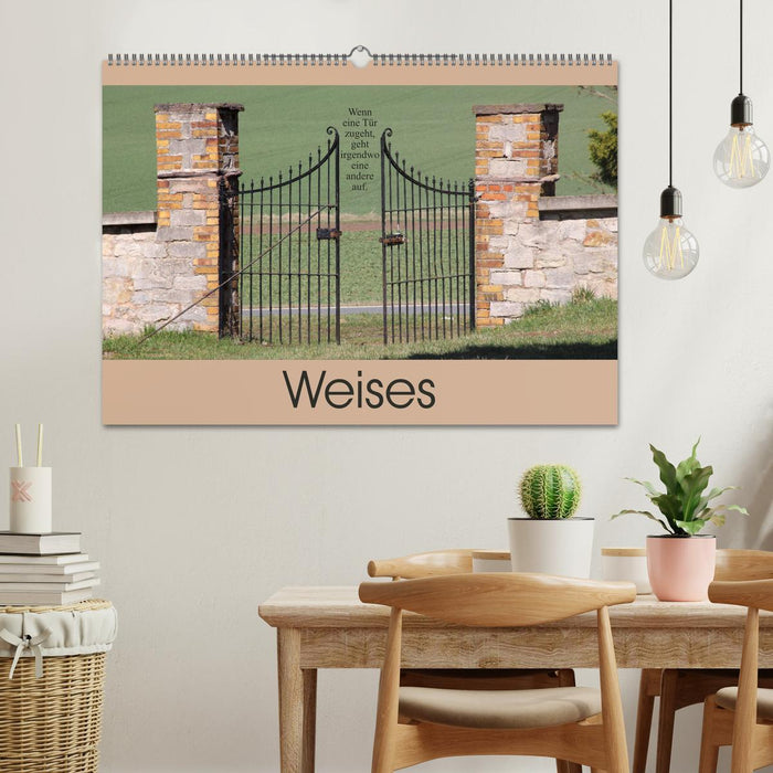 Weises (CALVENDO Wandkalender 2026)