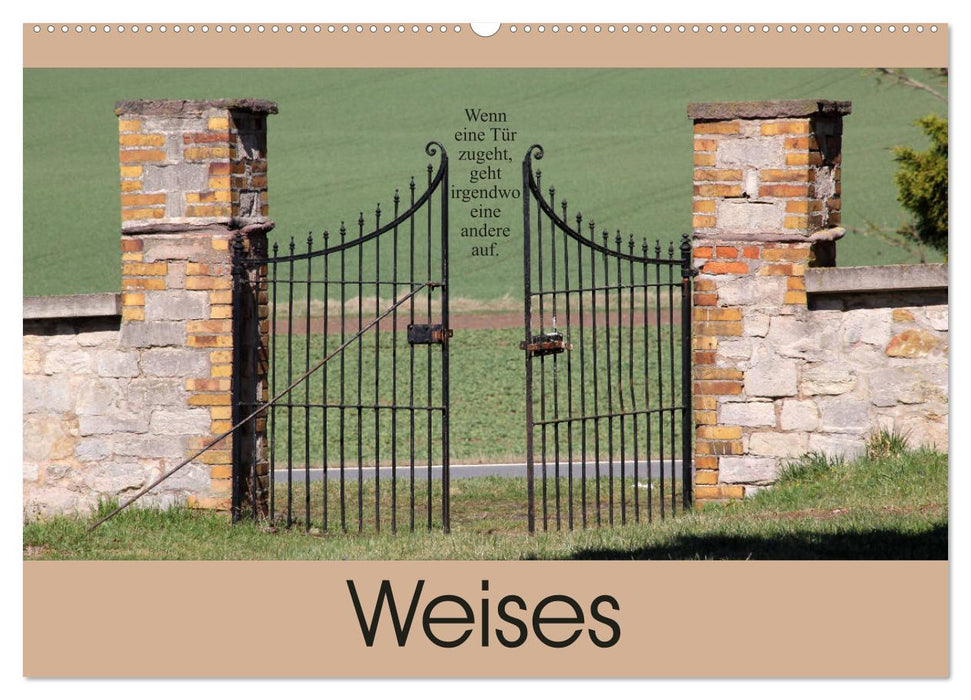 Weises (CALVENDO Wandkalender 2026)