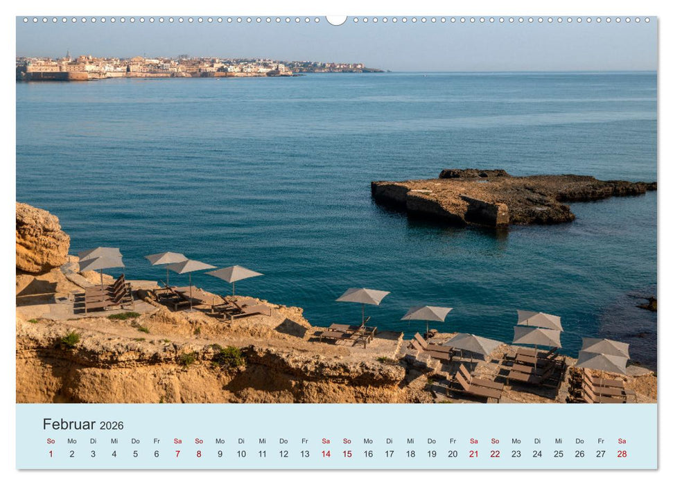 Sizilien – Die Insel, auf der es keinen Winter gibt (CALVENDO Wandkalender 2026)
