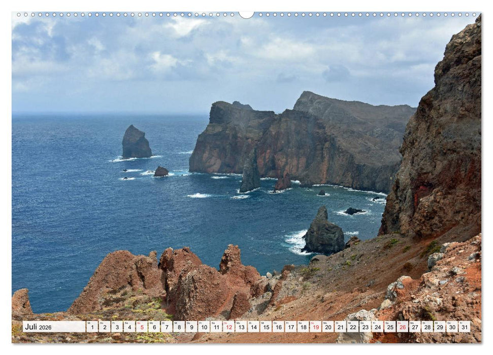 MADEIRA, Trauminsel im Atlantik (CALVENDO Premium Wandkalender 2026)