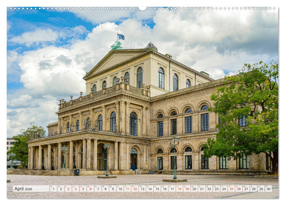 Hannover Stadtansichten (CALVENDO Premium Wandkalender 2026)