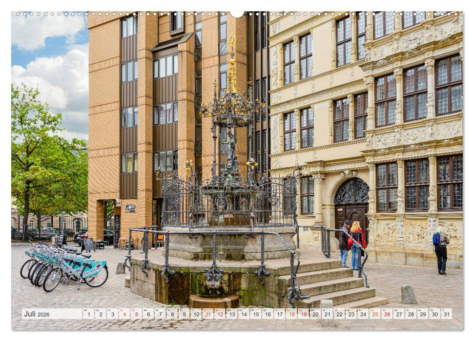 Hannover Stadtansichten (CALVENDO Premium Wandkalender 2026)