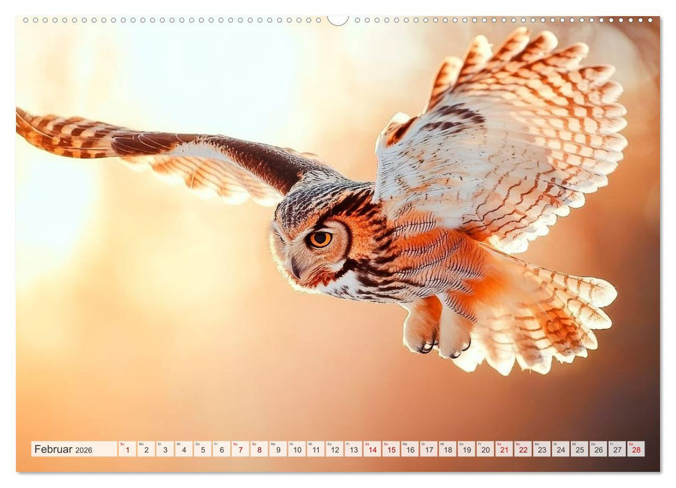 EULEN Wächter des Waldes (CALVENDO Premium Wandkalender 2026)