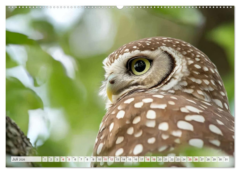 EULEN Wächter des Waldes (CALVENDO Premium Wandkalender 2026)