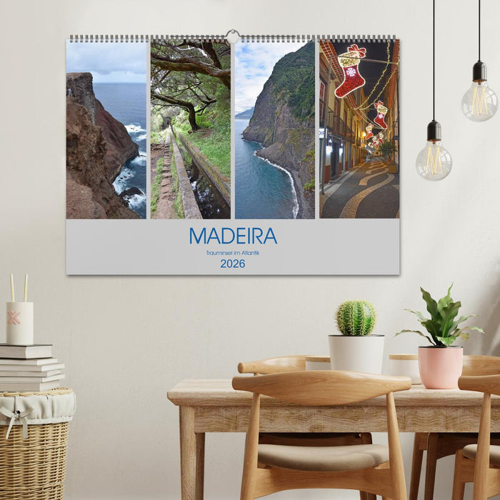MADEIRA, Trauminsel im Atlantik (CALVENDO Wandkalender 2026)