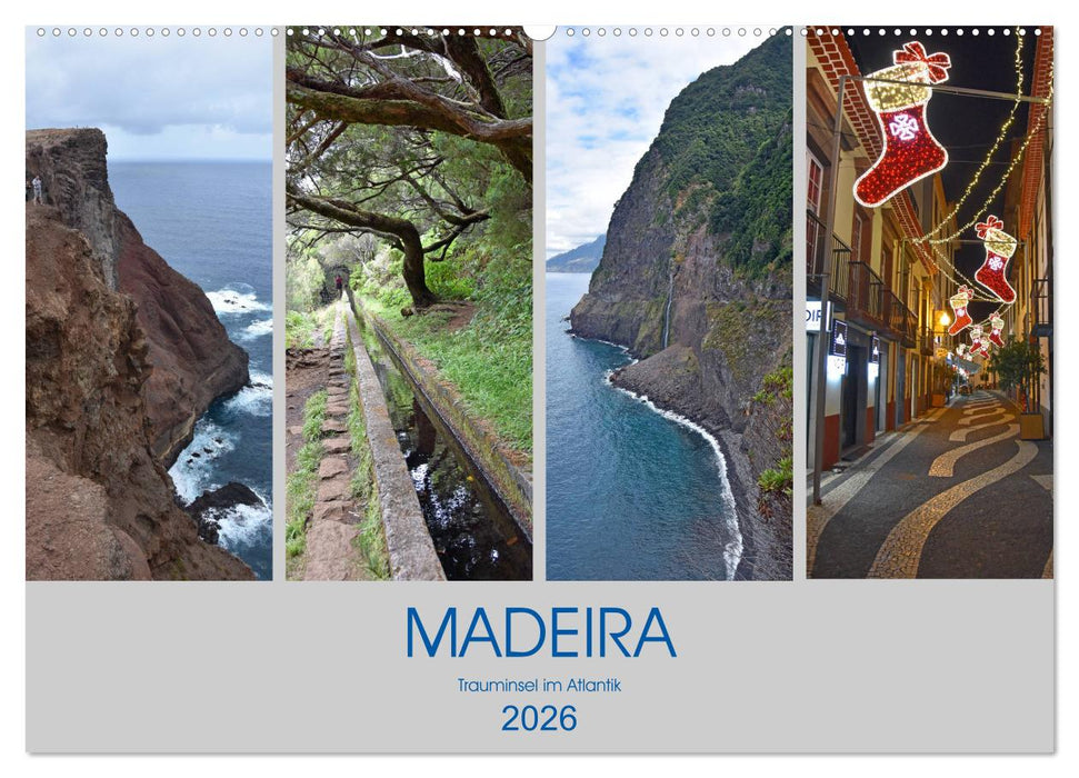 MADEIRA, Trauminsel im Atlantik (CALVENDO Wandkalender 2026)