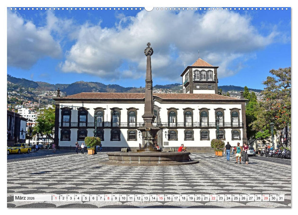 MADEIRA, Trauminsel im Atlantik (CALVENDO Wandkalender 2026)