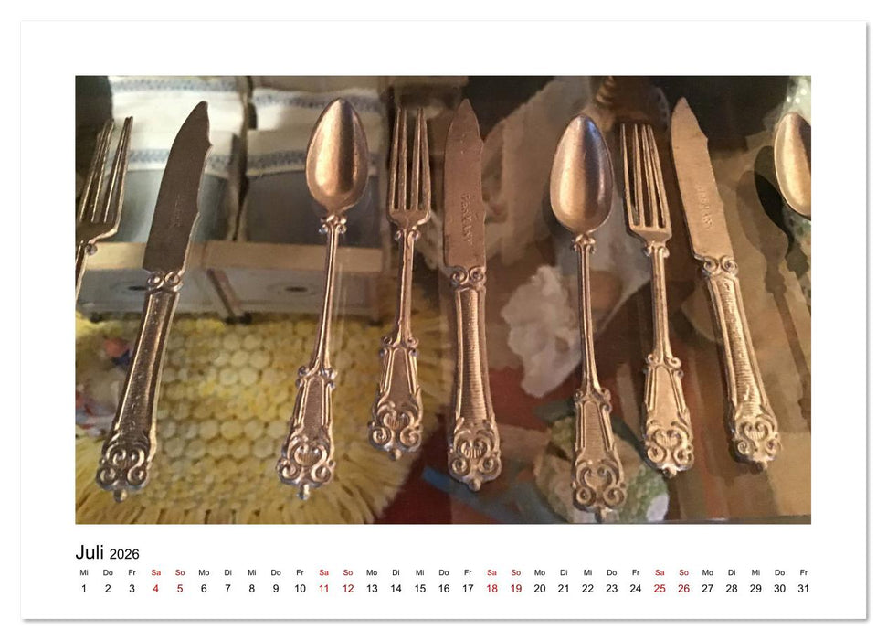 Altes Puppengeschirr (CALVENDO Premium Wandkalender 2026)