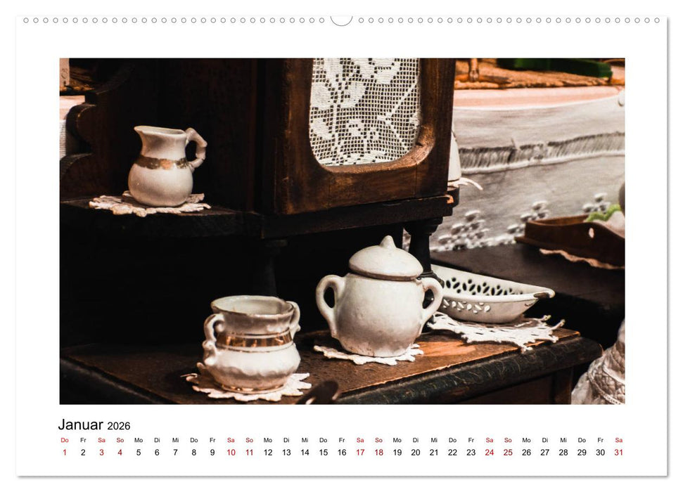 Altes Puppengeschirr (CALVENDO Wandkalender 2026)