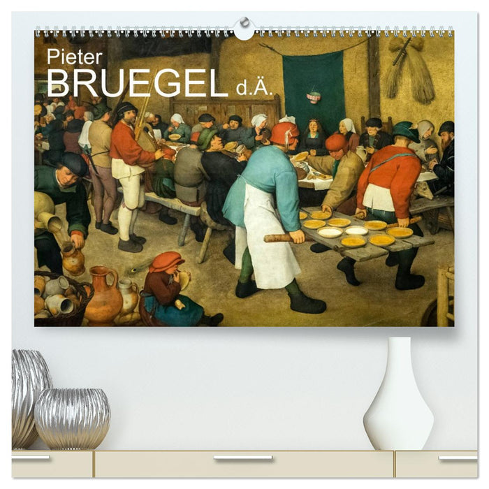 Pieter Bruegel d.Ä. (CALVENDO Premium Wandkalender 2026)