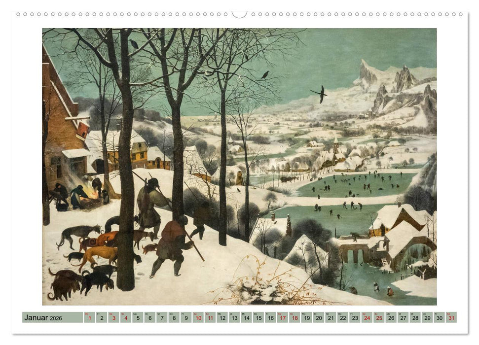 Pieter Bruegel d.Ä. (CALVENDO Premium Wandkalender 2026)