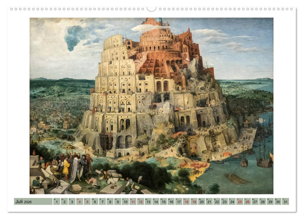 Pieter Bruegel d.Ä. (CALVENDO Premium Wandkalender 2026)