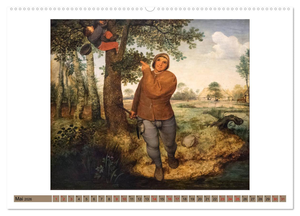 Pieter Bruegel d.Ä. (CALVENDO Wandkalender 2026)