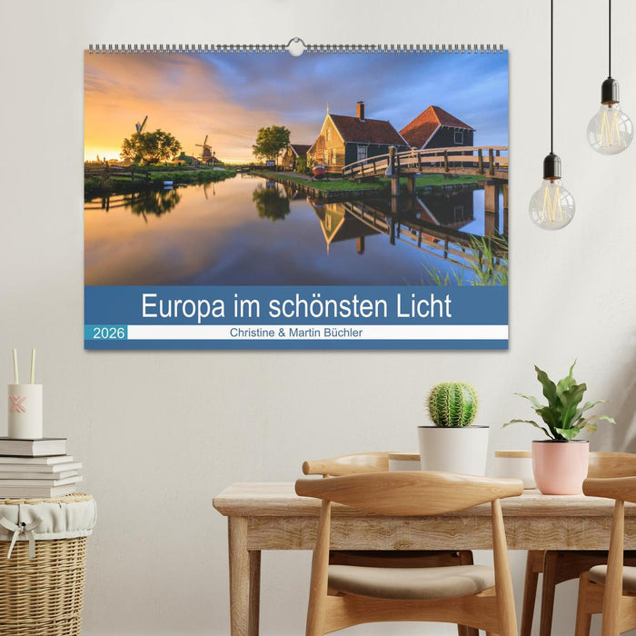 Europa im schönsten Licht (CALVENDO Wandkalender 2026)