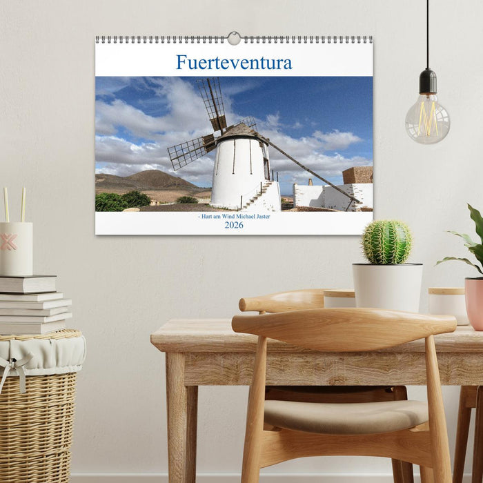 Fuerteventura - Hart am Wind (CALVENDO Wandkalender 2026)