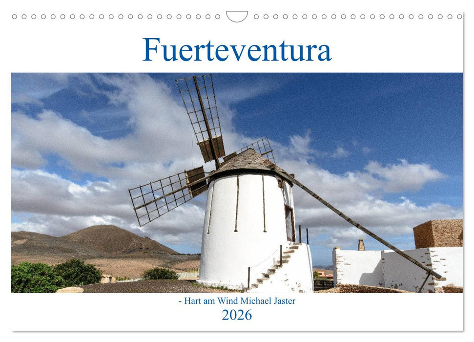 Fuerteventura - Hart am Wind (CALVENDO Wandkalender 2026)