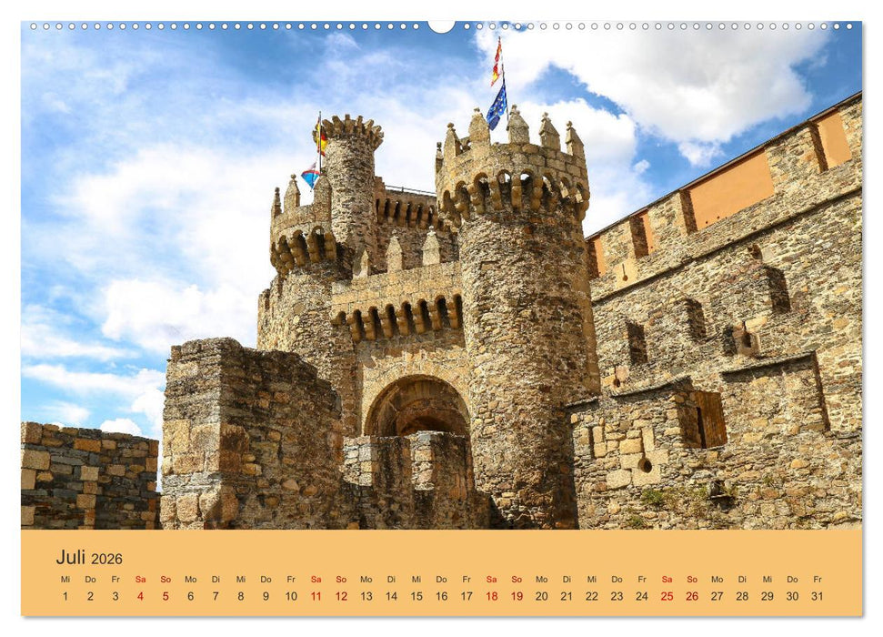 Auf den Spuren von Santiago - Wandern, Staunen, Seele baumeln lassen. (CALVENDO Premium Wandkalender 2026)